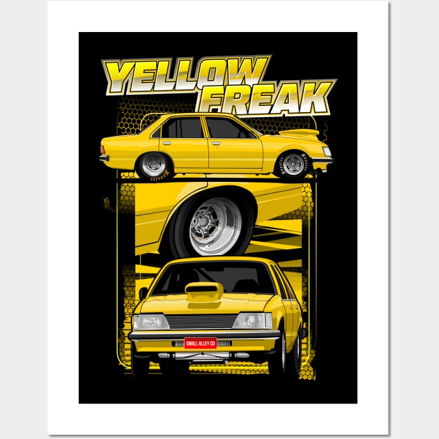 Holden Commodore Wall Art by small alley co